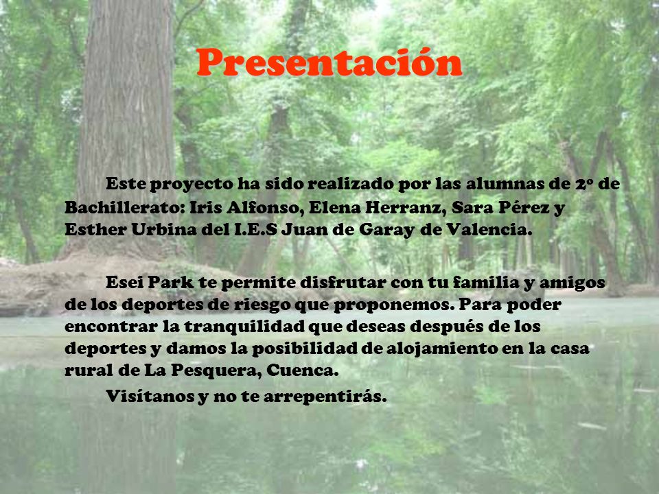 Presentación