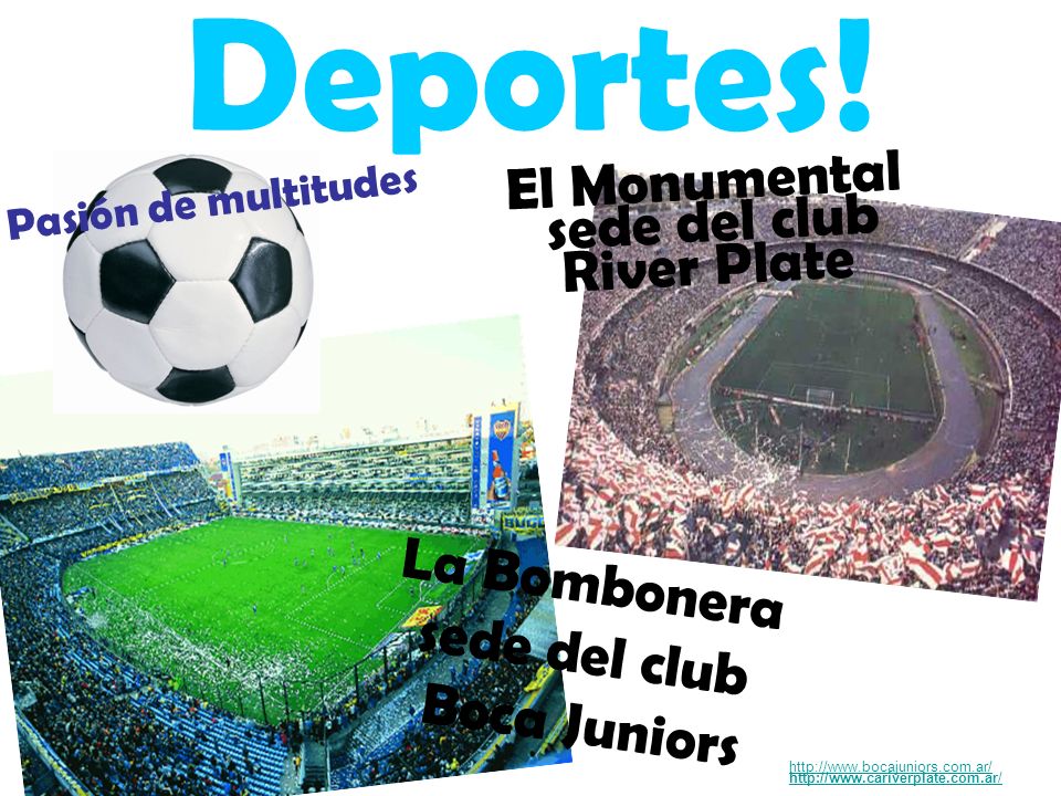 Deportes! El Monumental sede del club River Plate La Bombonera