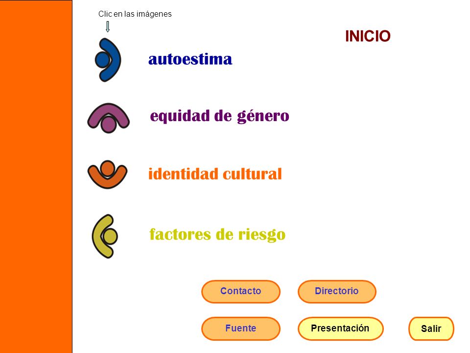 equidad de género factores de riesgo autoestima identidad cultural