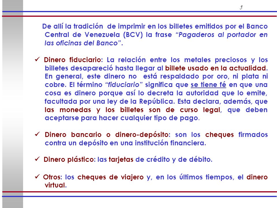  Dinero plástico: las tarjetas de crédito y de débito.