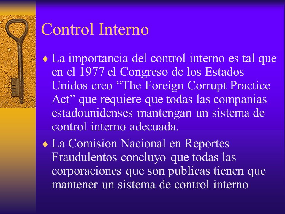 Control Interno