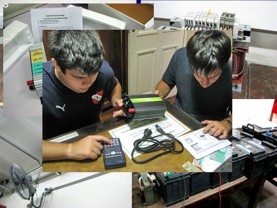 Otros trabajos en 2011 Montaje de las bandejas portacables de distribución. Montaje del tablero principal de equipo de maniobra.