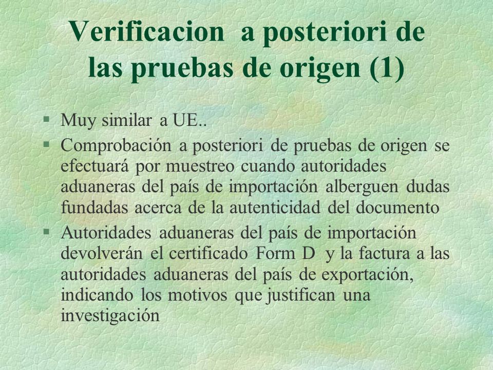Verificacion a posteriori de las pruebas de origen (1)