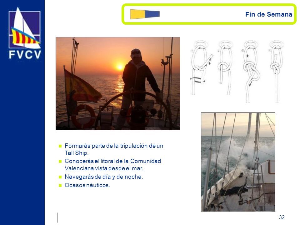 Fin de Semana Formarás parte de la tripulación de un Tall Ship.