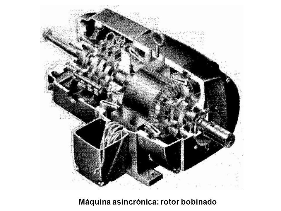 Máquina asincrónica: rotor bobinado