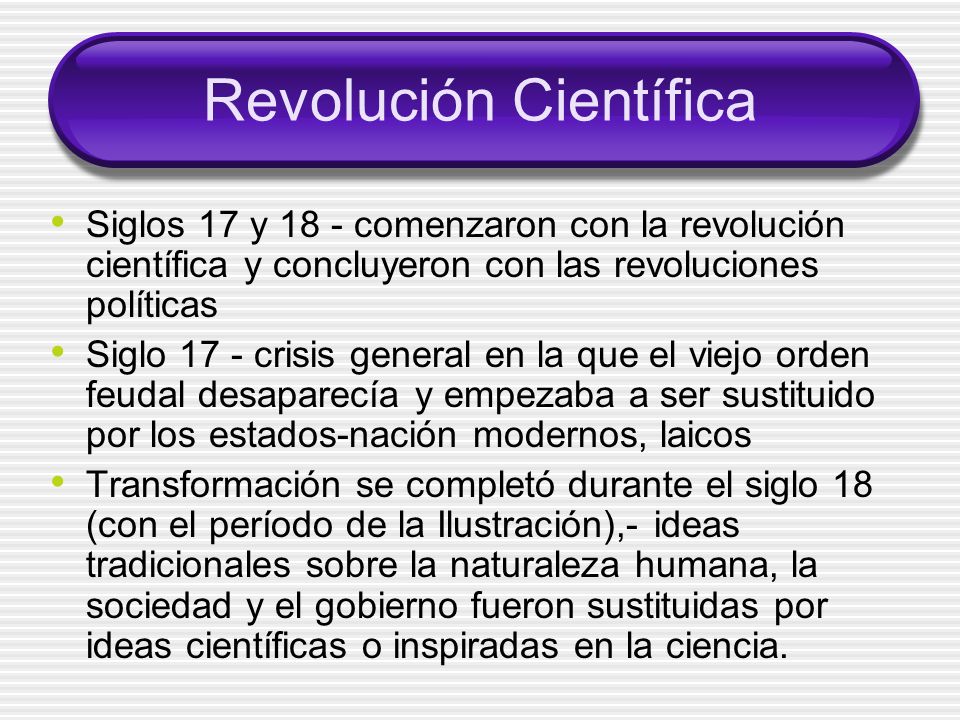 Revolución Científica