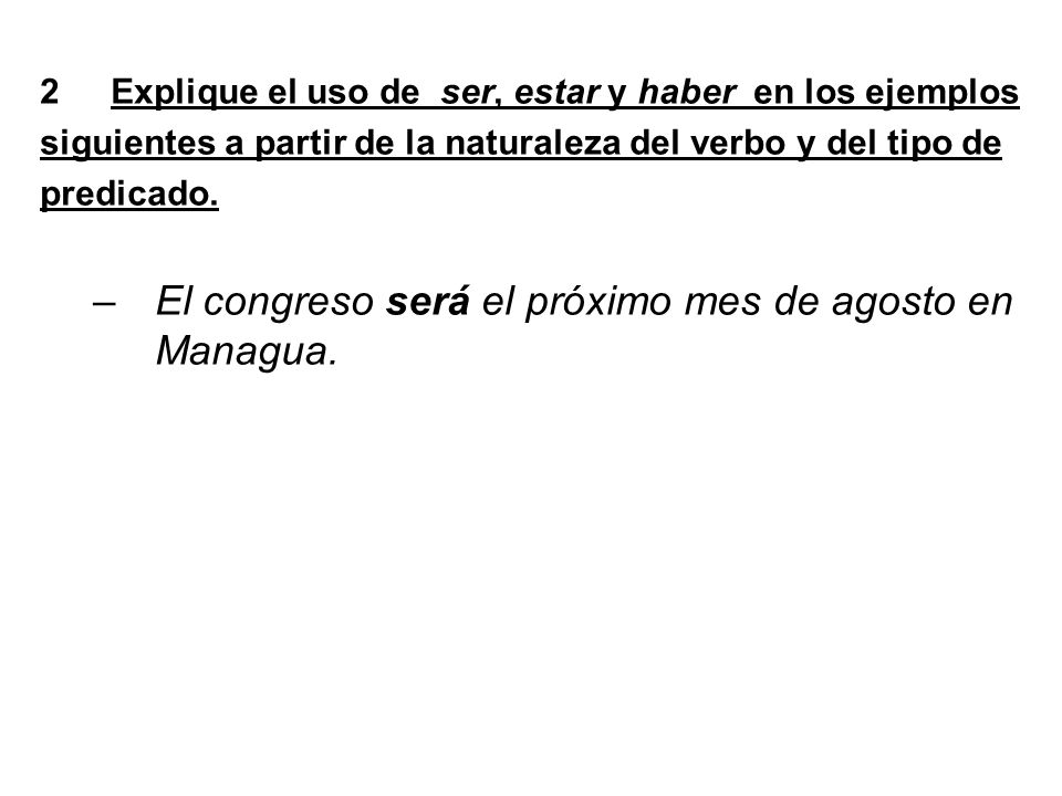 El congreso será el próximo mes de agosto en Managua.