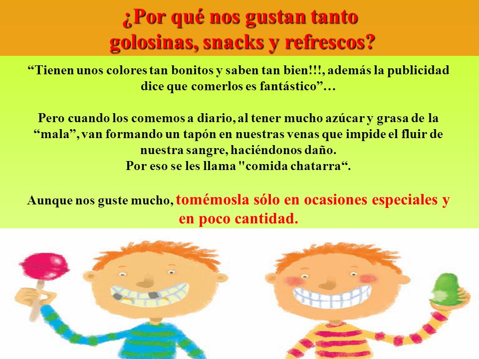 ¿Por qué nos gustan tanto golosinas, snacks y refrescos