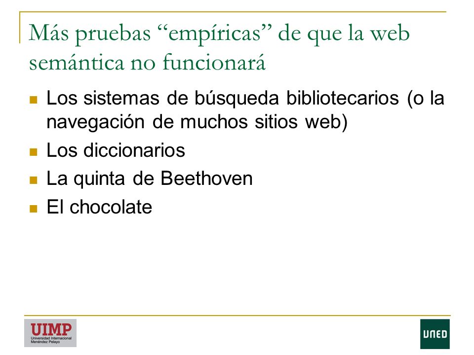 Más pruebas empíricas de que la web semántica no funcionará
