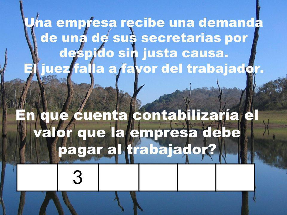 Una empresa recibe una demanda de una de sus secretarias por despido sin justa causa. El juez falla a favor del trabajador.