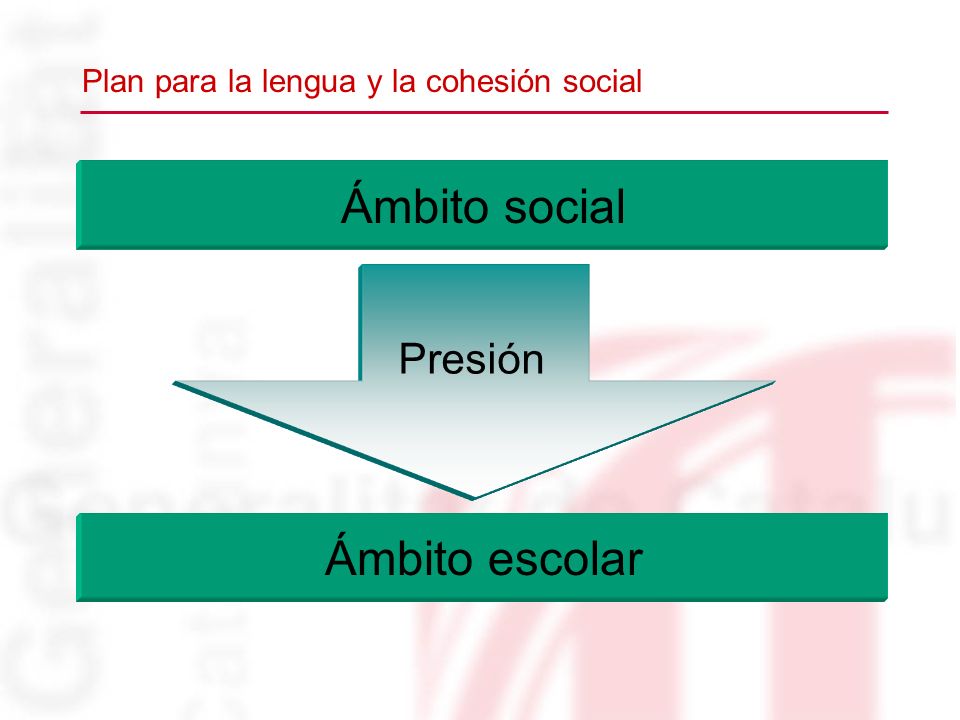 Plan para la lengua y la cohesión social