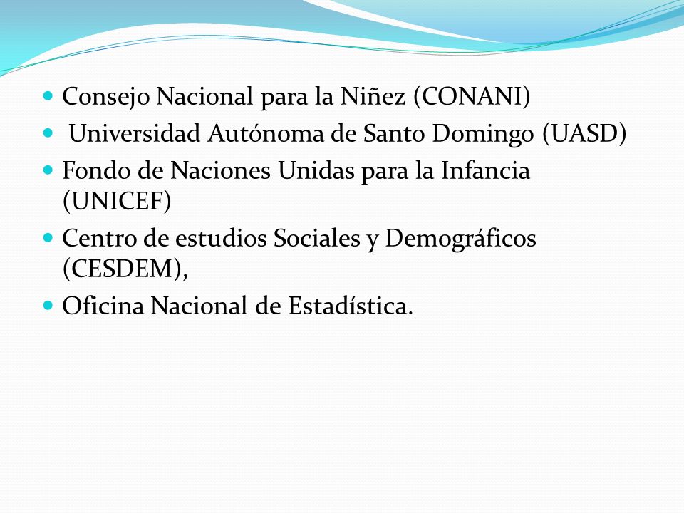 Consejo Nacional para la Niñez (CONANI)