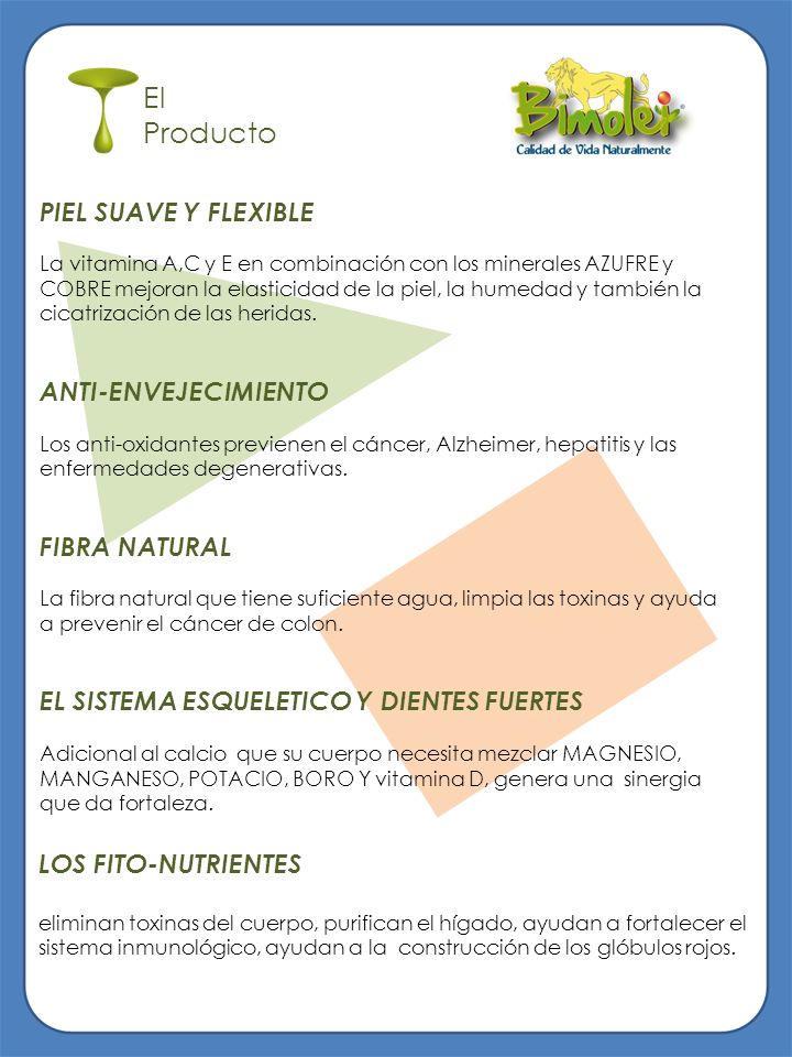 El Producto PIEL SUAVE Y FLEXIBLE ANTI-ENVEJECIMIENTO FIBRA NATURAL