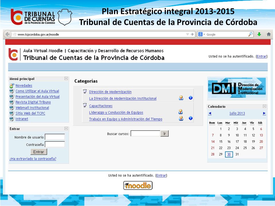 Plan Estratégico integral Tribunal de Cuentas de la Provincia de Córdoba
