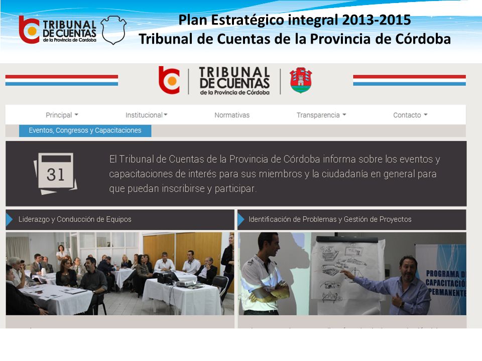 Plan Estratégico integral Tribunal de Cuentas de la Provincia de Córdoba