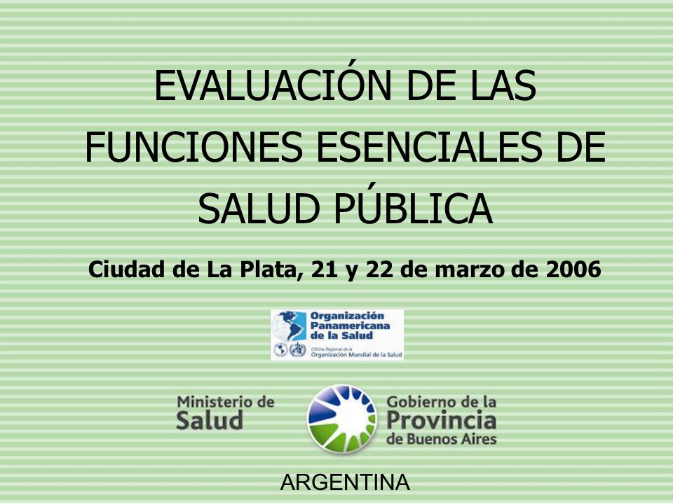 Ciudad de La Plata, 21 y 22 de marzo de 2006