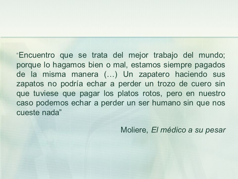 Moliere, El médico a su pesar