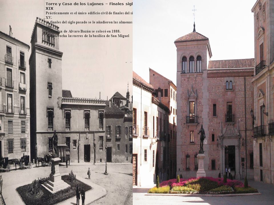 Torre y Casa de los Lujanes – Finales siglo XIX