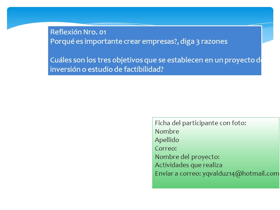 Porqué es importante crear empresas , diga 3 razones