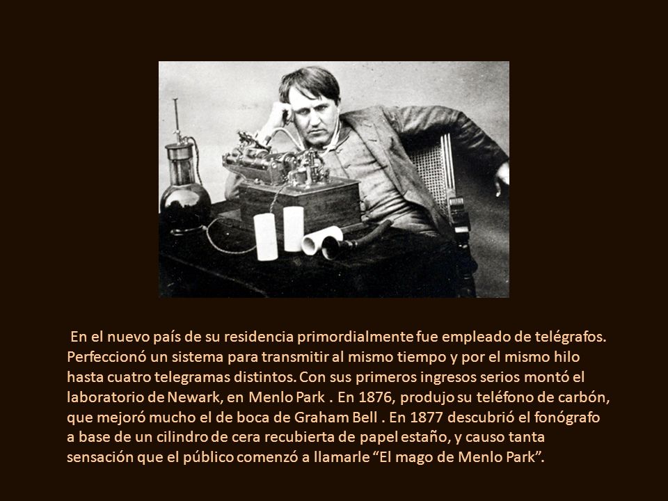 En el nuevo país de su residencia primordialmente fue empleado de telégrafos.