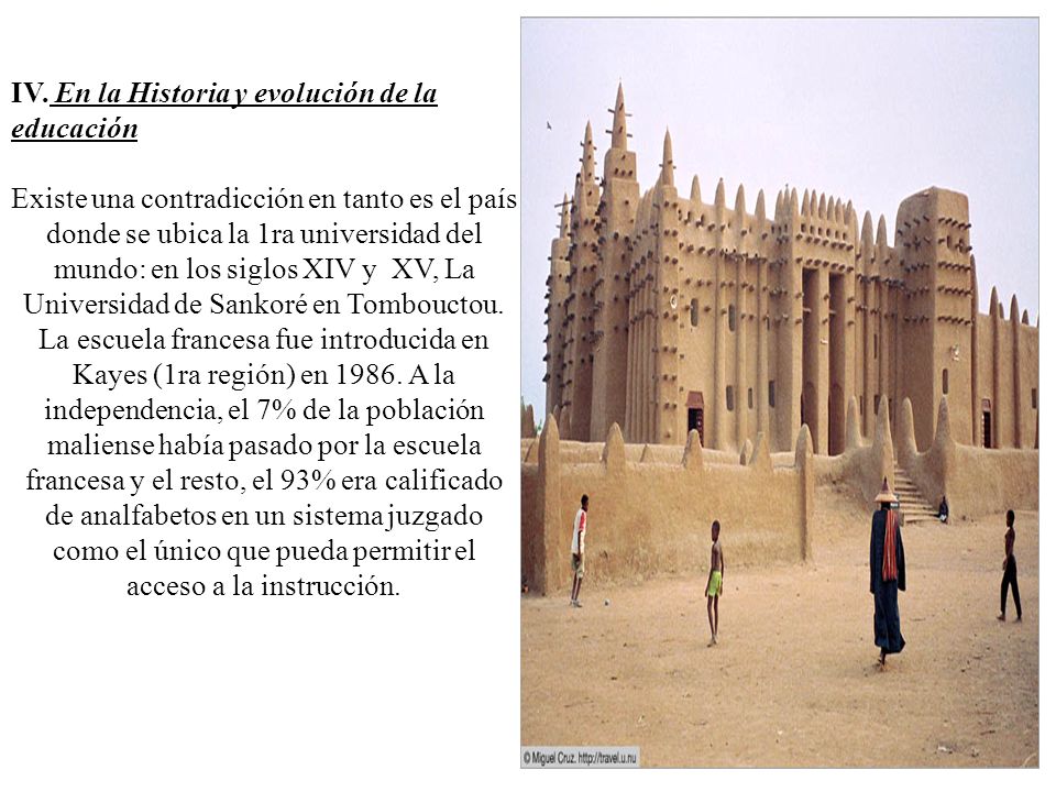IV. En la Historia y evolución de la educación
