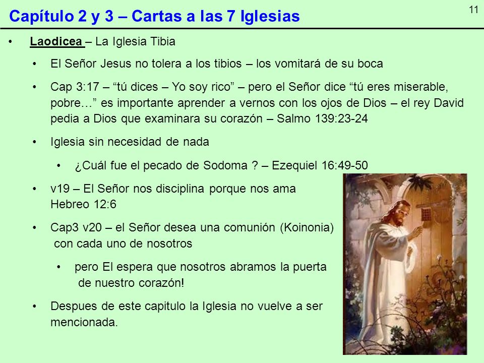 Capítulo 2 y 3 – Cartas a las 7 Iglesias