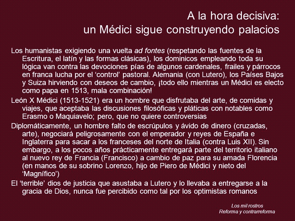 A la hora decisiva: un Médici sigue construyendo palacios