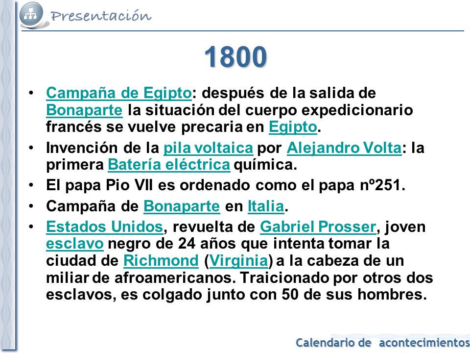 1800 Campaña de Egipto: después de la salida de Bonaparte la situación del cuerpo expedicionario francés se vuelve precaria en Egipto.
