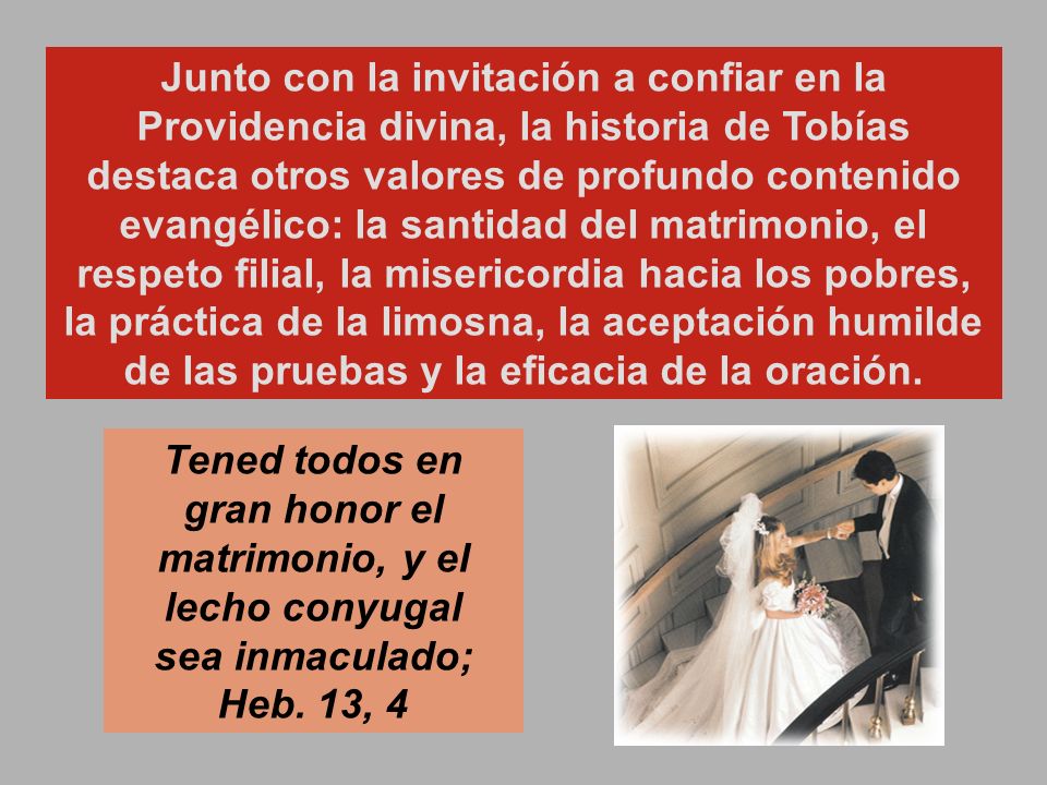 Tened todos en gran honor el matrimonio, y el lecho conyugal