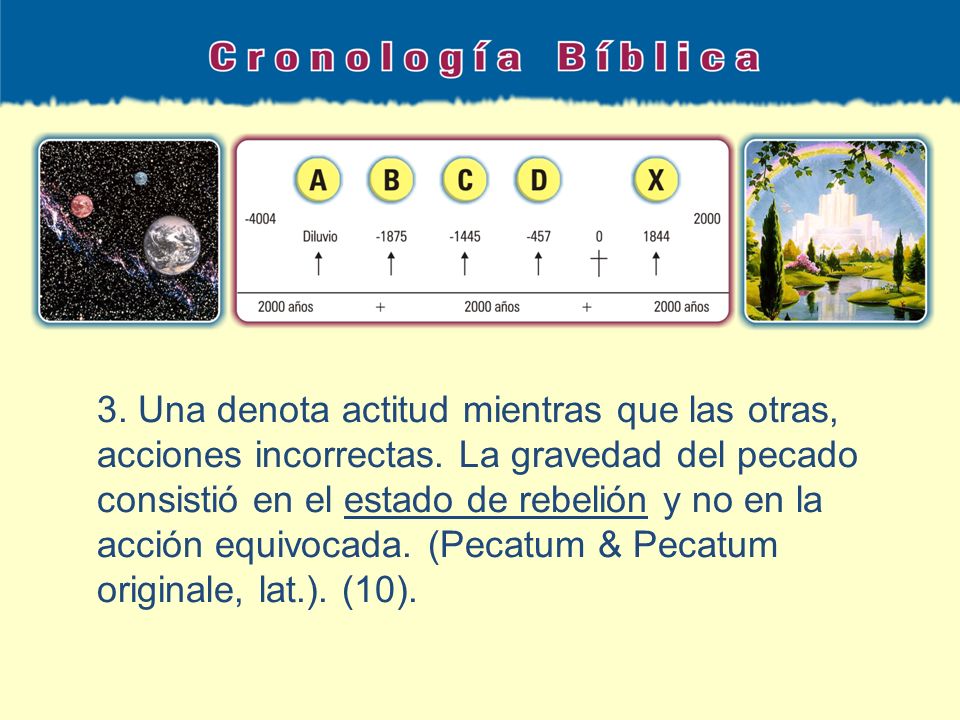 3. Una denota actitud mientras que las otras, acciones incorrectas
