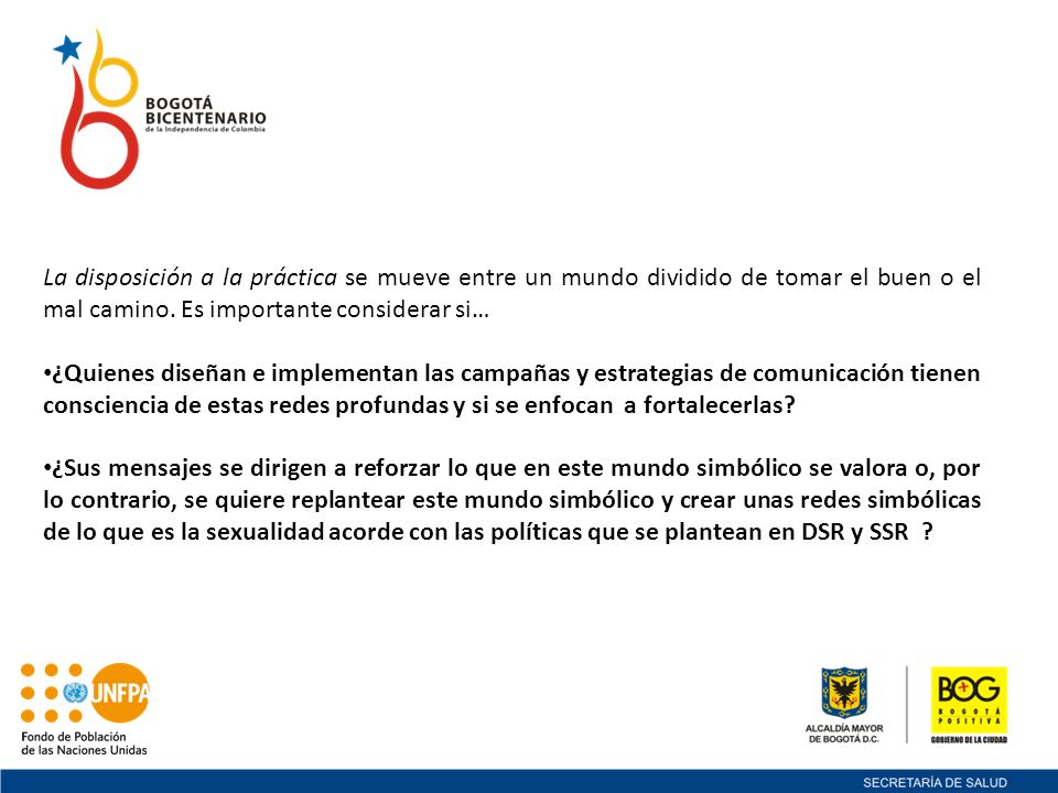La disposición a la práctica se mueve entre un mundo dividido de tomar el buen o el mal camino. Es importante considerar si…