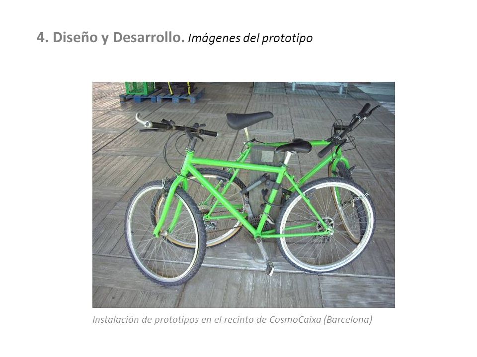 4. Diseño y Desarrollo. Imágenes del prototipo