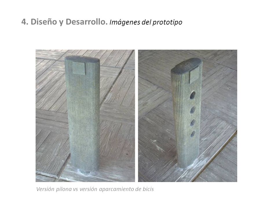 4. Diseño y Desarrollo. Imágenes del prototipo