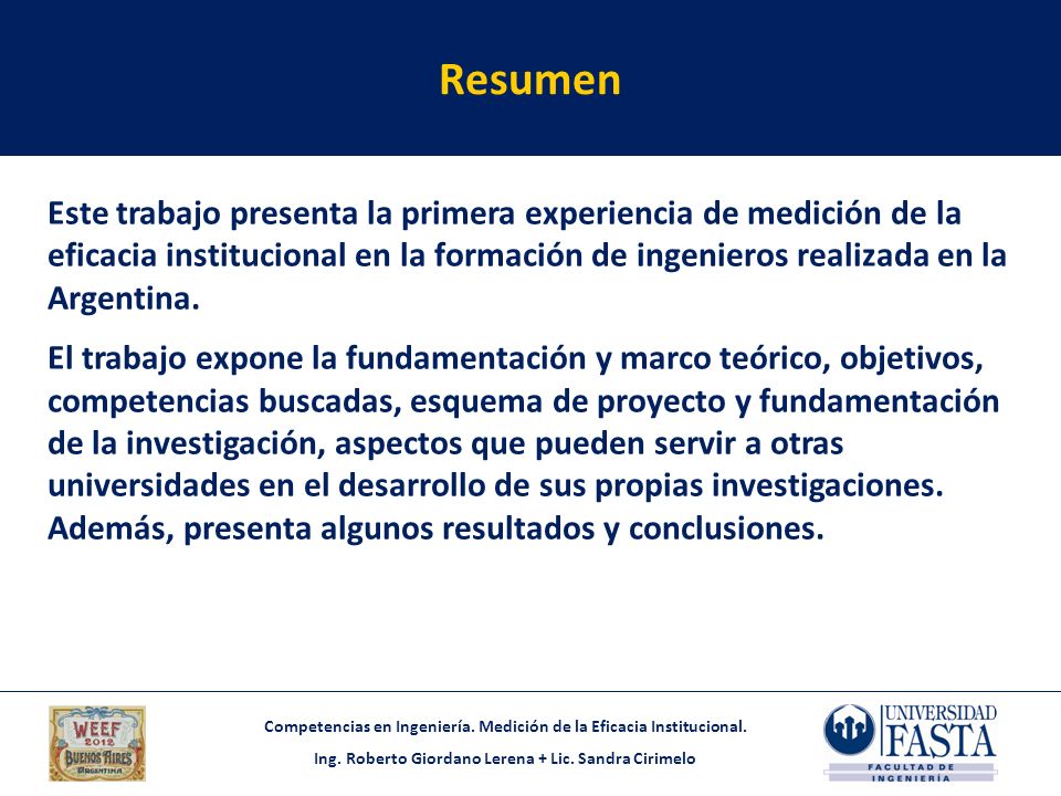 Resumen