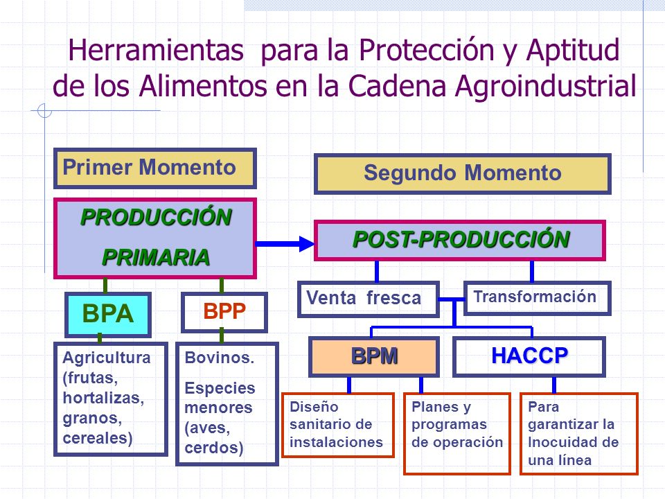 Herramientas para la Protección y Aptitud de los Alimentos en la Cadena Agroindustrial