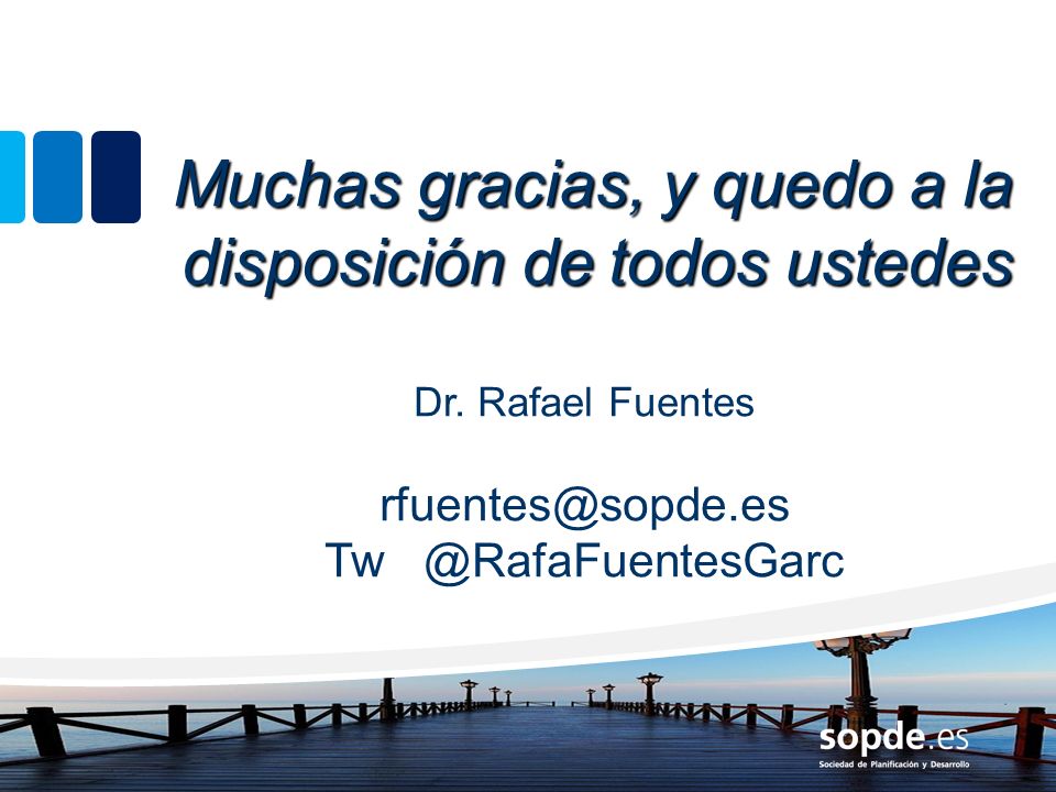 Muchas gracias, y quedo a la disposición de todos ustedes