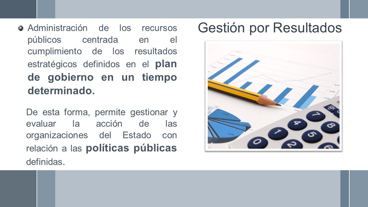 Gestión por Resultados