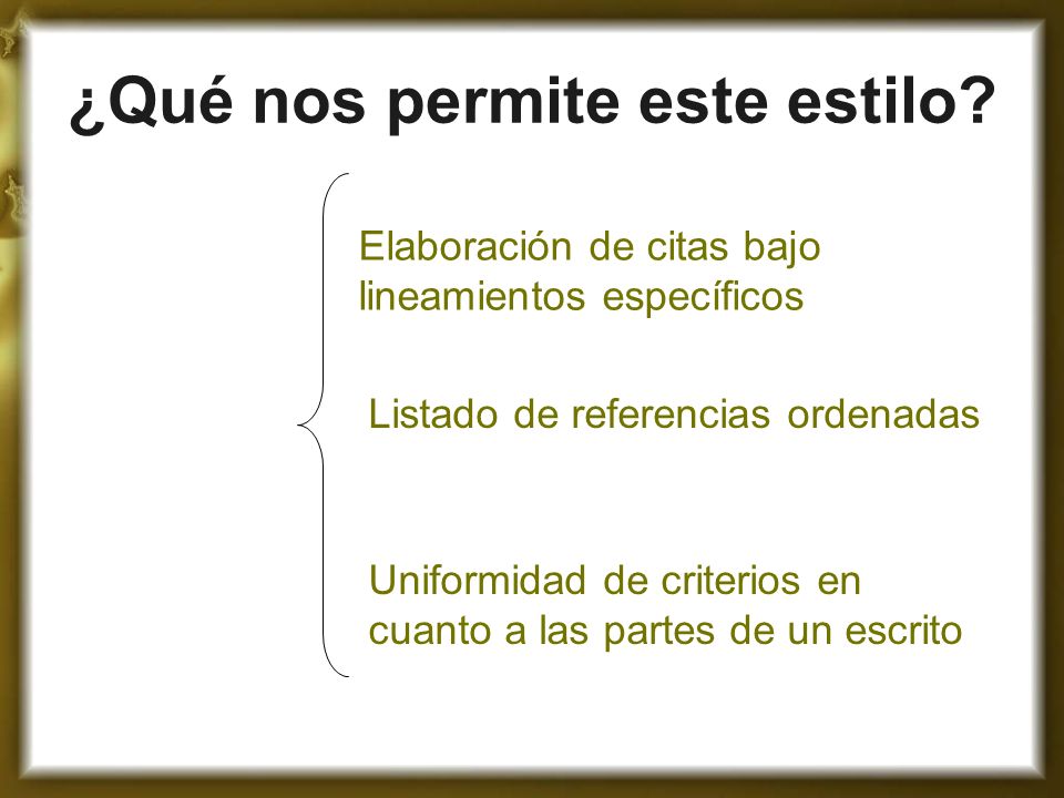 ¿Qué nos permite este estilo