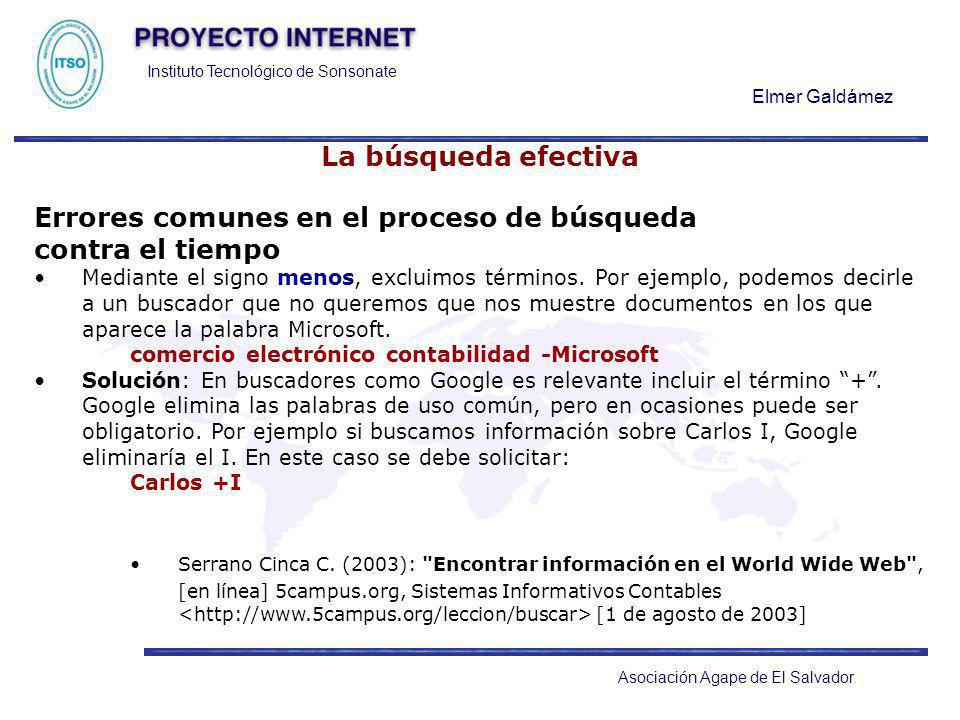 Errores comunes en el proceso de búsqueda contra el tiempo