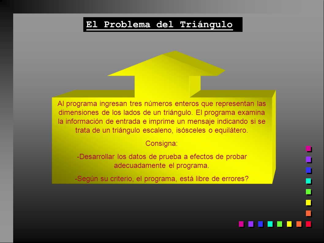 Según su criterio, el programa, está libre de errores