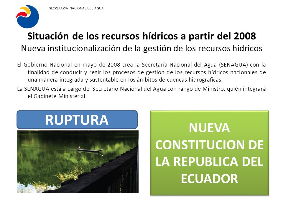 NUEVA CONSTITUCION DE LA REPUBLICA DEL ECUADOR