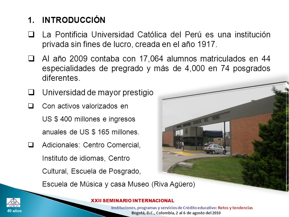 Universidad de mayor prestigio