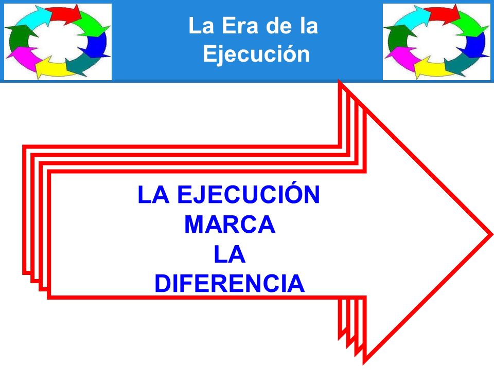 LA EJECUCIÓN MARCA LA DIFERENCIA LA EJECUCIÓN MARCA LA
