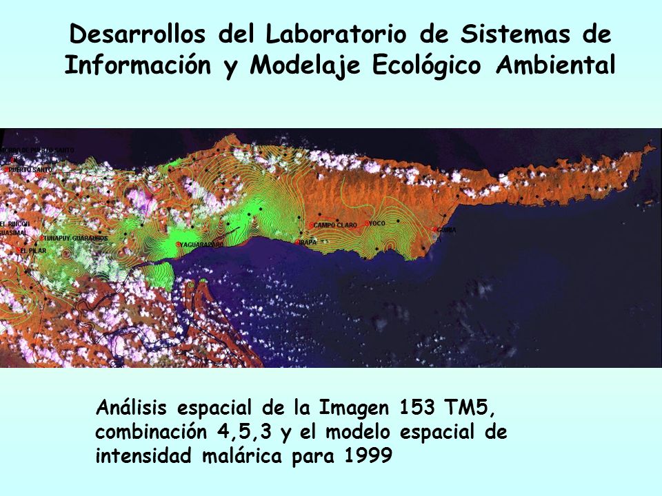 Desarrollos del Laboratorio de Sistemas de Información y Modelaje Ecológico Ambiental