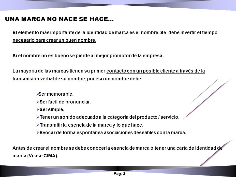 CREACIÓN DE NOMBRE DE MARCA
