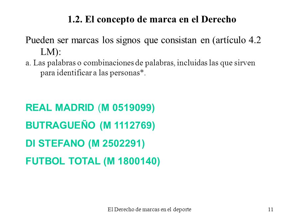 1.2. El concepto de marca en el Derecho