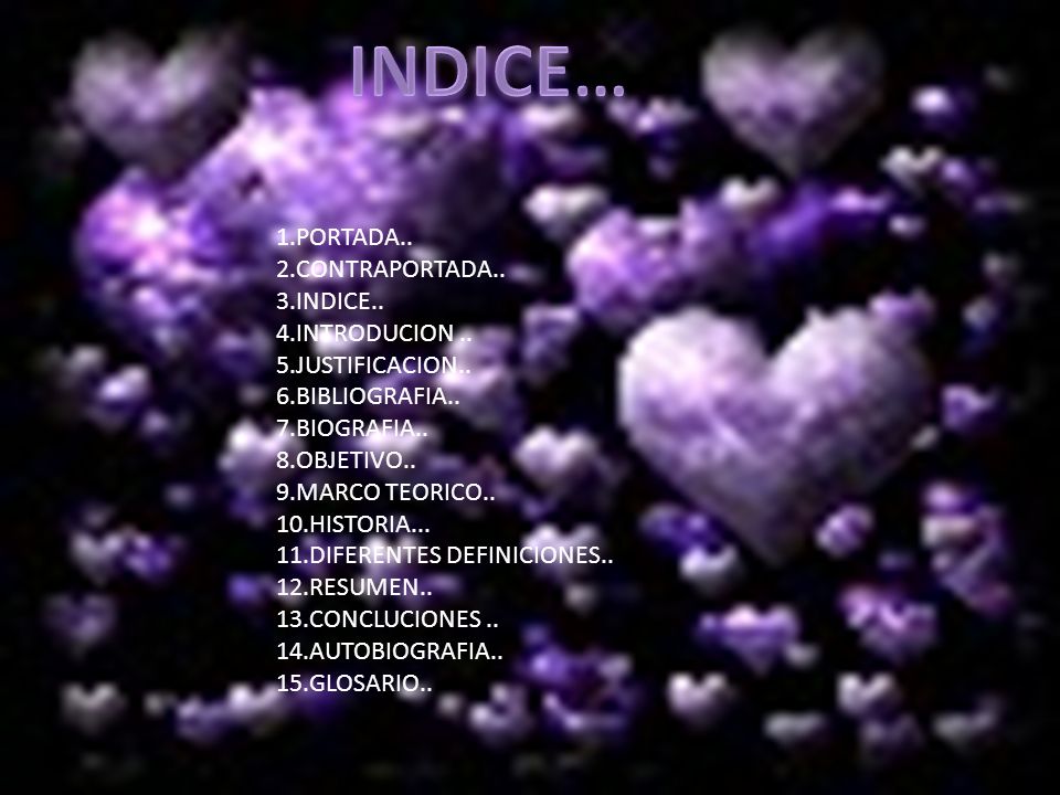 INDICE… 1.PORTADA.. 2.CONTRAPORTADA.. 3.INDICE.. 4.INTRODUCION ..