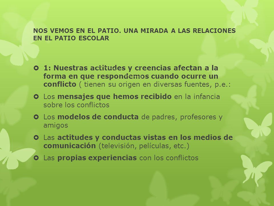 NOS VEMOS EN EL PATIO. UNA MIRADA A LAS RELACIONES EN EL PATIO ESCOLAR