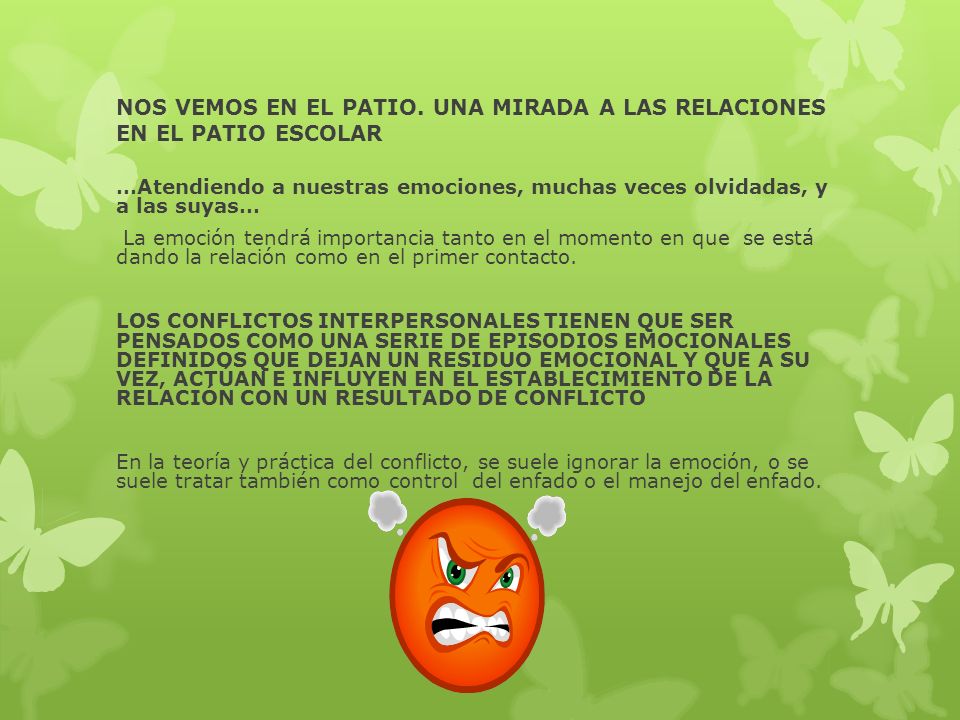 NOS VEMOS EN EL PATIO. UNA MIRADA A LAS RELACIONES EN EL PATIO ESCOLAR