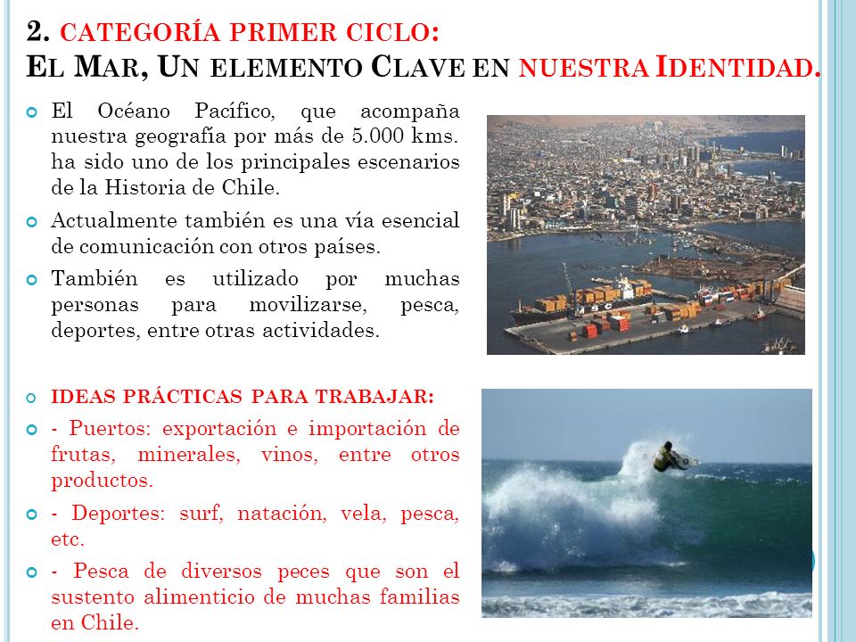 2. categoría primer ciclo: El Mar, Un elemento Clave en nuestra Identidad.